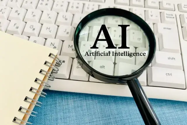 データを読み解くAIのイメージ